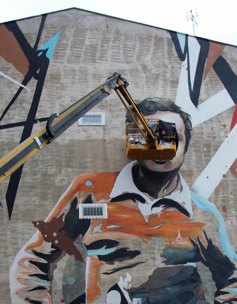 Lme de Montparnasse inaugurazione Murales
